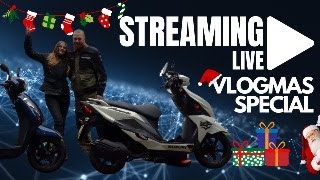 VLOGMAS LIVESTREAM  Help us build a BMW R1250GS vlogmas [upl. by Agee145]