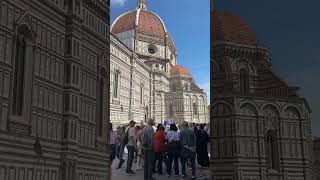 Florence Cathedral and Brunelleschis Dome  travel europeancity florenceitaly travelbucketlist [upl. by Aikam]