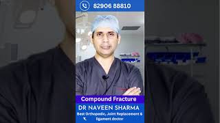 बंद या खुला फ्रैक्चर  Compound Fracture Kya Hota Hai fracture bonefracture shorts orthopedic [upl. by Eisus915]