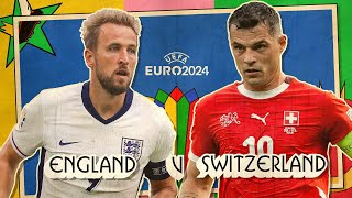 England vs Switzerland Quarter Final Euro Cup 2024 [upl. by Asamot]