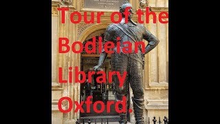 Short Tour of the Bodleian Library Oxford Filmed 10th April 2019 [upl. by Birchard]