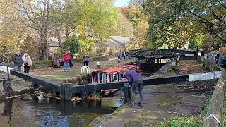 Canal activity at Hebden Bridge [upl. by Domela]