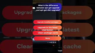 What is the difference between aptget upgrade and aptget distupgrade quiz [upl. by Vod232]