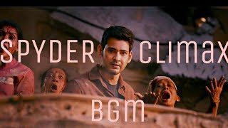 SPYDER Emotional Climax Bgm  Mahesh Babu  Ar Murugadoss  Harris jayraj [upl. by Zehc]