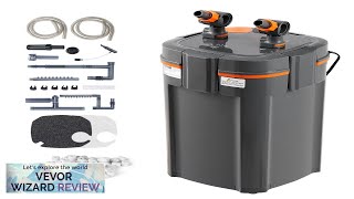 VEVOR Aquarium Filter 225GPH 2Stage Canister Filter 55 Gallon UltraQuiet Internal Review [upl. by Malinowski]