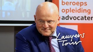 Lawyers Tour met Ferdinand Grapperhaus [upl. by Ssalguod]