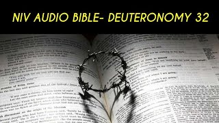 DEUTERONOMY 32 NIV AUDIO BIBLE with text [upl. by Cheston]