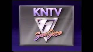 KNTV 11s signoff  1989 [upl. by Eissel435]