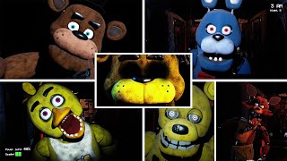 FNAF Jumpscares Movie Design Animatronics [upl. by Sansen]