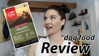 Orijen Tundra dog food review Why this food makes me mad [upl. by Dnalkrik]