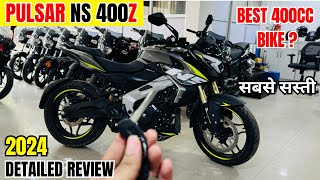 All New 2024 Bajaj Pulsar NS400 Detailed Review  On Road Price  Features  Sound  Best 400cc Bike [upl. by Taggart]