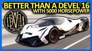 Building a Car FASTER Than a 5000 Horsepower Devel 16 in BeamNG [upl. by Tristram587]