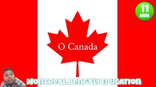 O Canada 🇨🇦  More Montreal Bengali Education [upl. by Eilak]