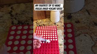 Harvest Right Freeze dryer tips for yogurt shorts freezedryer [upl. by Leacock594]