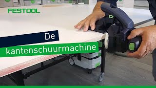 NIEUW De Festool kantenschuurmachine ESETSC 125  Festool NL [upl. by Refinej]