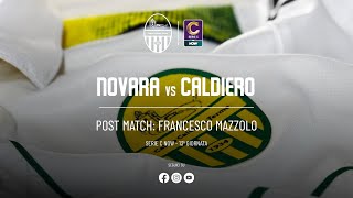 Francesco Mazzolo Caldiero “ In questa categoria ogni disattenzione costa cara” [upl. by Balbinder]