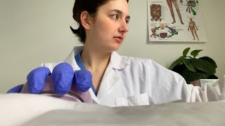 ASMR Seeing the GynecologistOvarian Cysts and Pelvic Pain [upl. by Grantland]