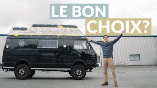 4 Résultat de la modification du toit sur notre fourgon 4x4 que lon prépare pour un tour du monde [upl. by Nosyrb]