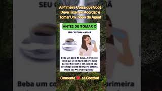 bemestar dicas saude dicasdesaúde cafe bebaagua hidratação [upl. by Weiser]