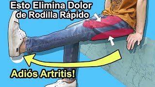 Este Ejercicio Elimina el Dolor de Rodillas y Cura Artrosis RÁPIDO [upl. by Quintana]