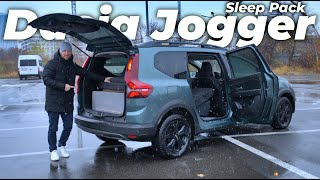 New Dacia Jogger Extreme Sleep Pack InDepth Review [upl. by Adna220]