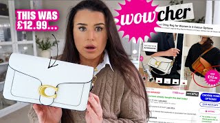 I bought a DESIGNER bag on WOWCHER NOT CLICKBAIT [upl. by Aloysius]