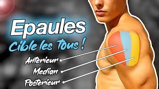 4 Exercices au POIDS de CORPS pour des épaules MASSIVES [upl. by Lleynod]