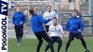 Pogoń Lębork  Gryf Wejherowo 15 [upl. by Esserac]