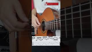 Arpegio para independizar los dedos de la mano derecha en guitarra [upl. by Blossom985]