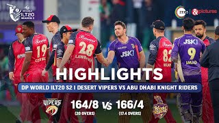 ILT20 S2  हिंदी  HIGHLIGHTS  Colin Munro और Sunil Narine  DV vs ADKR  T20  21st Jan [upl. by Draned]