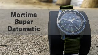 Watch Review of vintage Mortima Superdatomatic from 1970s [upl. by Fenelia87]