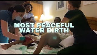 My Natural Water Birth Story  Atl Birth Center [upl. by Eisus100]