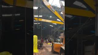 15 ton crane installation [upl. by Eihs]