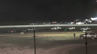 Street Stock Heat Race 3 at Mid Michigan Raceway Park Michigan on 09272024 [upl. by Ycinuq]