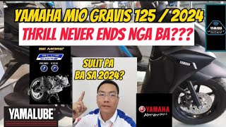 MIO GRAVIS 125  2024  Quick Review Price amp Features yamahayamahaphilippinesmiogravisridesafe [upl. by Herring356]