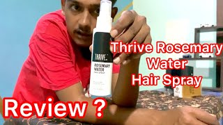 Thrive Rosemary Water Hair Spray reviews [upl. by Nathanoj]