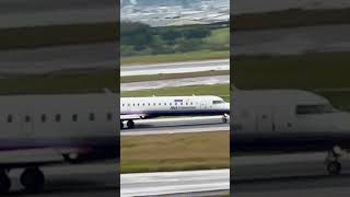 個性的なエンジン音！【雨上がり】 IBEX Bombardier CL6002C10CRJ702ER  Take OFF  大阪国際（伊丹）空港 Shorts [upl. by Buskirk]