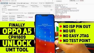 Unlock OPPO A5 CPH1809 in One Click Using UMT Tool  StepbyStep Guide [upl. by Nahgrom229]