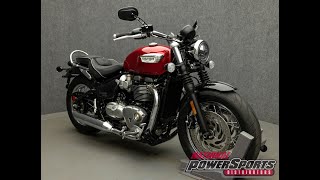 2022 TRIUMPH BONNEVILLE SPEEDMASTER  National Powersports Distributors [upl. by Johnette685]