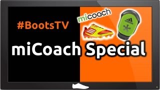 How to use miCoach for Football Boots  Boots TV Special [upl. by Bartolemo480]