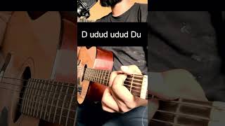 Dooba Dooba Rehta Hoon Guitar short Lesson [upl. by Kersten]