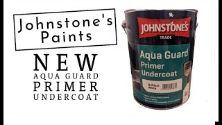 Johnstones  New  Aqua Guard Primer Undercoat [upl. by Jacenta523]