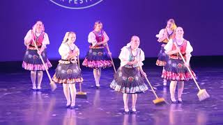 Tatra Slovak Dancers of Milwaukee  Metlovy Broom Dance [upl. by Lucila]