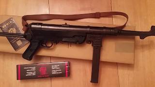 Автомат Шмайсер МП40 с ремнем ММГ Schmeisser MP40 Germany 1940 Denix replica 1111C [upl. by Jessalyn]