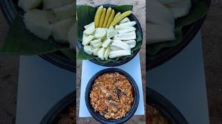 We Cooked Ampesi at Home and Delicious Garden Eggs Stew made with Deedew Stew Spices [upl. by Yelehsa]