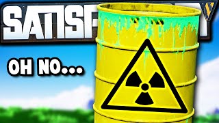 Starting up NUCLEAR POWER Production  Satisfactory Early Access Gameplay Ep 46 [upl. by Cinamod]