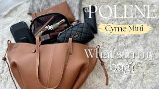 POLENE CYME MINI REVIEW  What Fits Inside amp Mod Shots [upl. by Fredella]