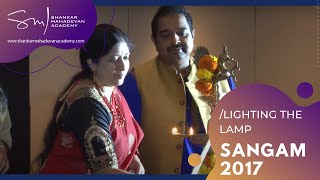 SANGAM 2017  Lighting of Lamp and Invocation by SMA Teachers [upl. by Molohs]