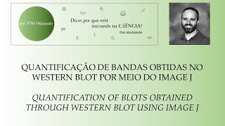 Quantificação de bandas obtidas no western blot por meio do Image J [upl. by Sirrep244]