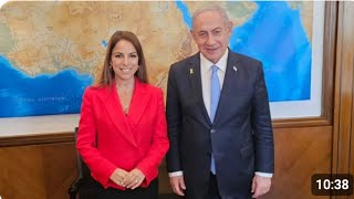 Sharri Markson meets with Israeli PM Benjamin Netanyahu [upl. by Marc]